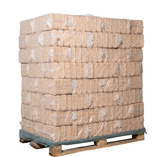 BPS-1-KT8340-0_ RUF Holzbriketts Hartholz Buche ohne Zugloch 960 kg Palette